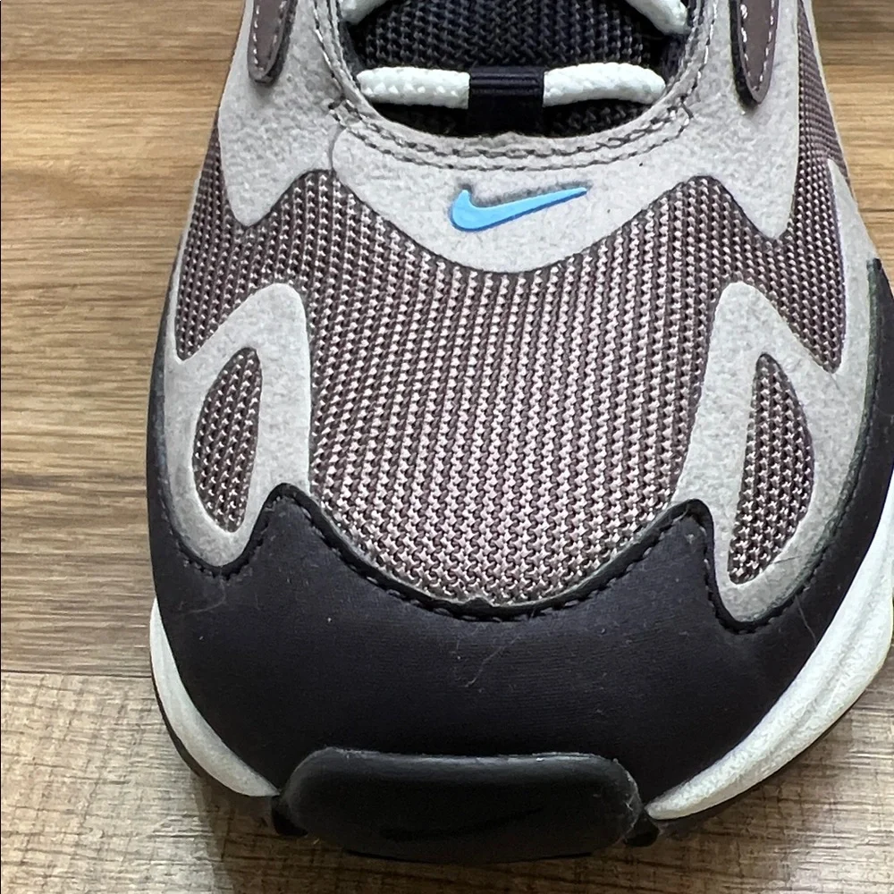 Nike Air Max Sneakers in Brown, Black, and Blue